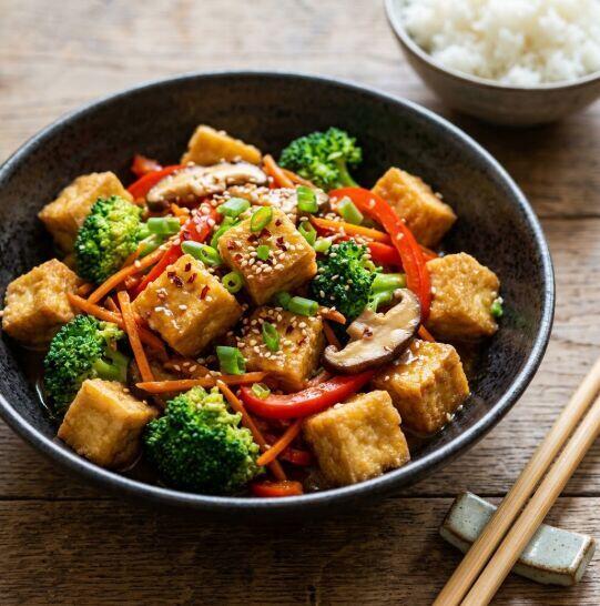 Tofu With Mixed Vegetables