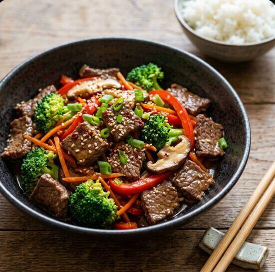 Beef With Mixed Vegetables
