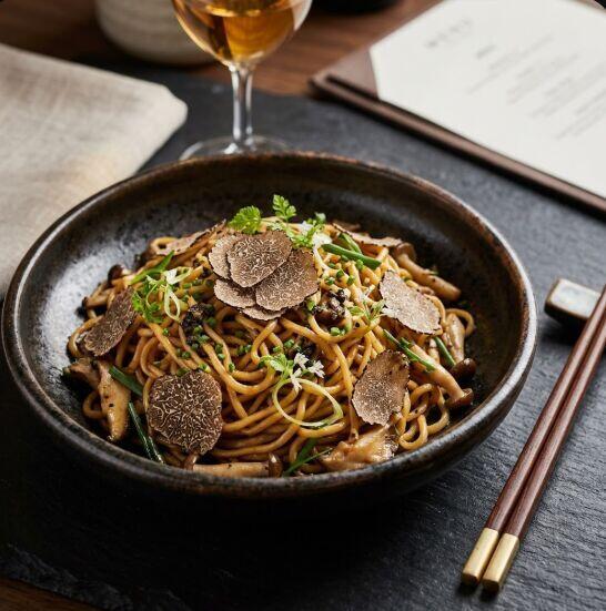 Black Truffle Fried Noodles