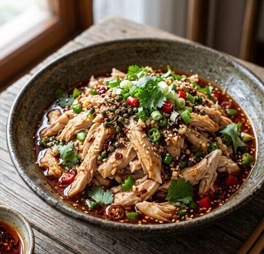 Spicy Hand-pulled Chicken