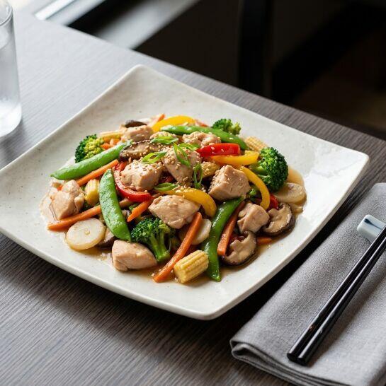 L3. Chicken With Mixed Vegetables
