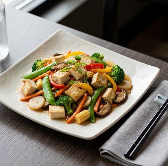 L3. Tofu With Mixed Vegetables