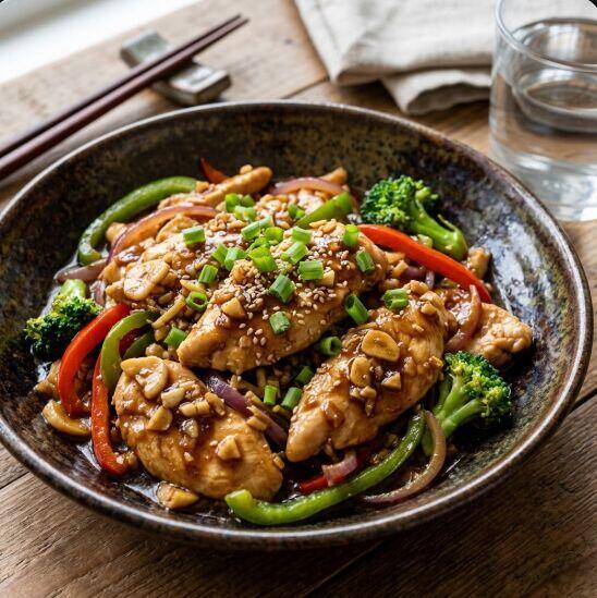 L6. Chicken With Garlic Sauce
