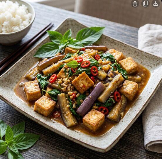 L7. Basil Eggplant & Tofu