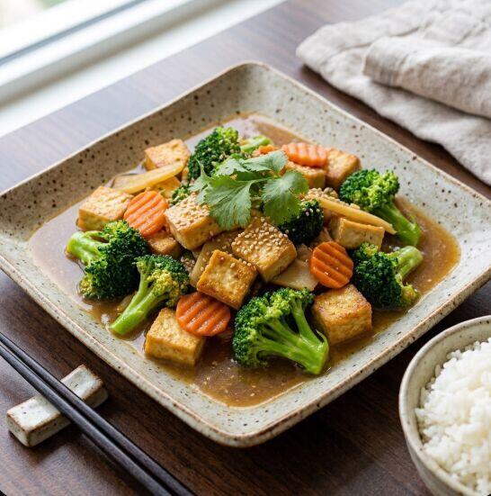 L9. Tofu With Broccoli