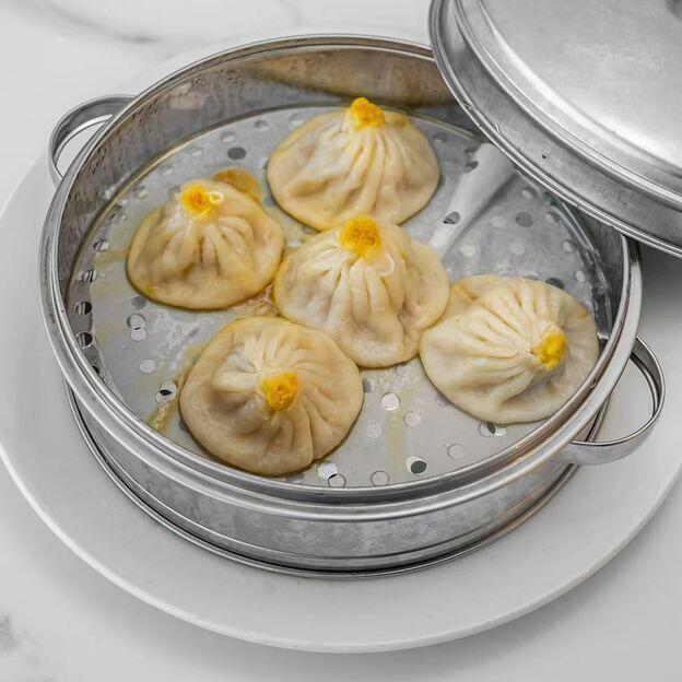Crab Roe & Pork Soup Dumplings