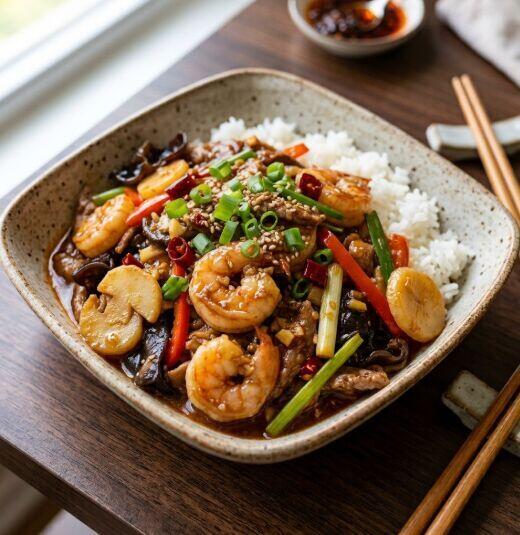 Shrimp With Garlic Sauce