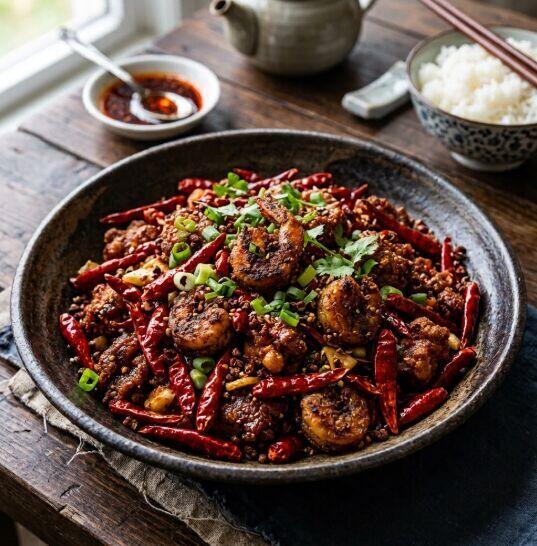 Szechuan Chili Shrimp