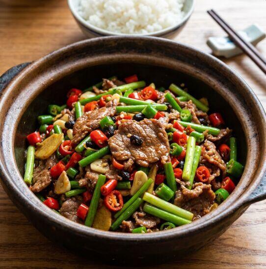 Hunan Style Sautéed Beef