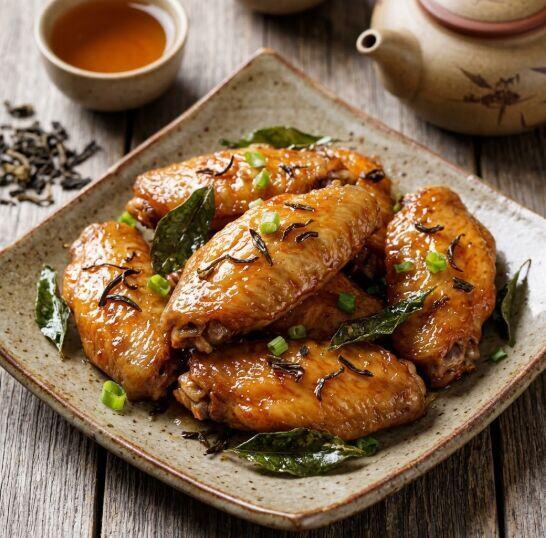 Tea-infused Chicken Wing