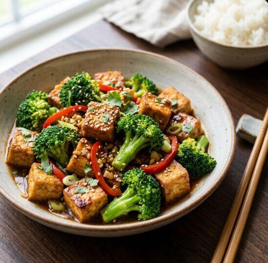 Tofu With Broccoli