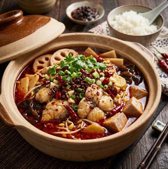 Spicy Chili Oil Fish Stew