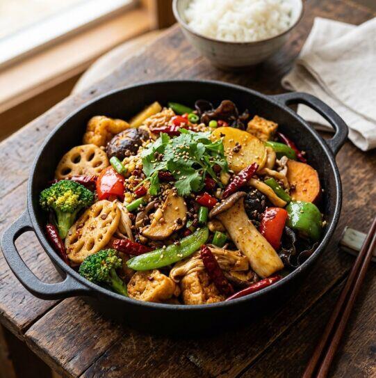 Mala Vegetable Spicy Pot