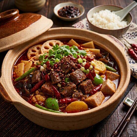 Mala Beef Spicy Pot