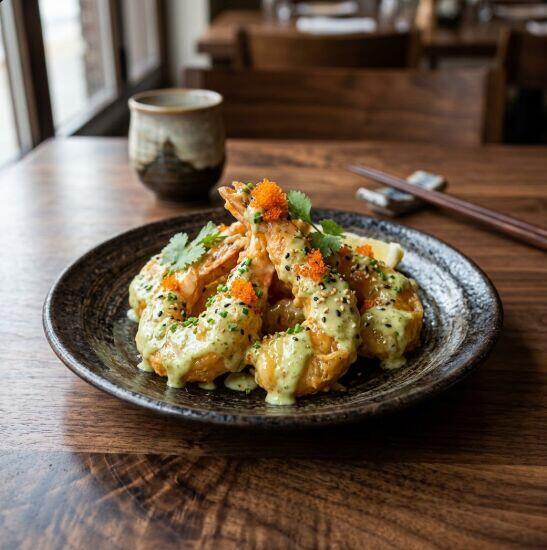 Wasabi Mayo Shrimp